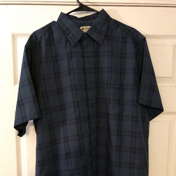 10 Mens Haggar Pintuck Shirts Size L Barely Worn - Picture 6 of 11